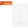 1109920-1-800Wx800H ALGIS Opaque Fork Guards Kit - White Lines