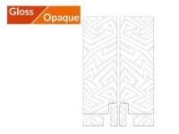 1109920-1-800Wx800H ALGIS Opaque Fork Guards Kit - White Lines