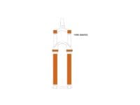 1109920-3-800Wx800H ALGIS Opaque Fork Guards Kit - White Lines