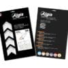 1109925-4-800Wx800H ALGIS Opaque Chain Guards Kit - Clear
