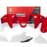1110158001-1-800Wx800H RACETECH Plastic Kit - Red/White Gas Gas EC/EC-F