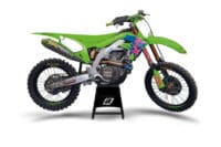 1110321-1-800Wx800H BLACKBIRD Retro Graphic Kit - Kawasaki KX125/250