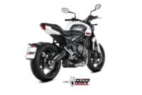 1111202-1-800Wx800H MIVV Delta Race Full Exhaust System Steel Black/Carbon - Triumph Trident 660