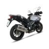 1111268-3-800Wx800H IXIL MXT Silencer Stainless Steel / Aluminium Black - Suzuki DL 1000 V-Strom - ES8084SS