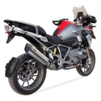 1111286-2-800Wx800H IXIL Hexoval Xtrem Silencer Stainless Steel / Aluminium Black - BMW R1200GS - OB5097VSE