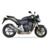 1111288-2-800Wx800H IXIL Hexoval Xtrem Silencer Stainless Steel Black / Aluminium Black - Honda CB600F-S Hornet - OH6048VSE