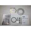 1111305-3-800Wx800H IXIL Hexoval Xtrem Silencer Stainless Steel / Endcap Black