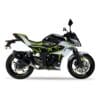 1111332-2-800Wx800H IXIL Hexoval Xtrem Silencer Stainless Steel Black / Aluminium Black - Kawasaki Z125/Ninja 125 - OK7037VSEB