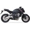 1111367-2-800Wx800H IXIL Hyperlow Full Exhaust System Stainless Steel Black / Aluminium Polished - Honda CB650F - XH6356XB
