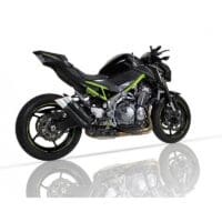 1111375-3-800Wx800H IXIL Dual Hyperlow L3XB Silencer Stainless Steel Black / Aluminium - Kawasaki Z900 Full - XK7372XB