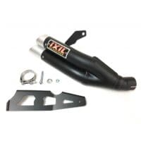 1111375-4-800Wx800H IXIL Dual Hyperlow L3XB Silencer Stainless Steel Black / Aluminium - Kawasaki Z900 Full - XK7372XB