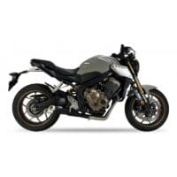 1111392-2-800Wx800H IXIL Hyperlow Full Exhaust System Stainless Steel Black / Aluminium Polished - Honda CB650R - XH6342XB