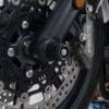 R&G RACING Fork Protectors - Black Triumph Speed Twin 1200
