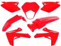 O PARTS Plastic Kit O PARTS Gloss Red - Rieju MRT/MRT Pro 50 (09-21)