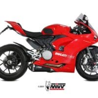 1114504-1-800Wx800H MIVV Delta Race Slip-On Muffler Black Stainless Steel - Ducati Panigale V2