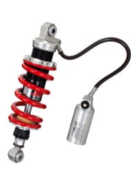 YSS Rear mono shock external reservoir on hose Gas