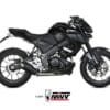 1116405-1-800Wx800H MIVV GP Pro Full Exhaust System Black Stainless Steel - Yamaha MT 125