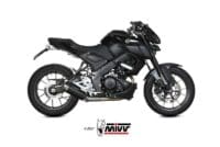 1116405-1-800Wx800H MIVV GP Pro Full Exhaust System Black Stainless Steel - Yamaha MT 125