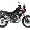 1116608-1-800Wx800H MIVV Speed Edge Slip-On Muffler Black Stainless Steel - Aprilia Tuareg 660
