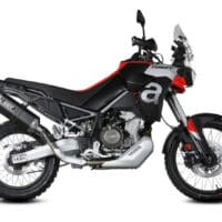 1116608-1-800Wx800H MIVV Speed Edge Slip-On Muffler Black Stainless Steel - Aprilia Tuareg 660