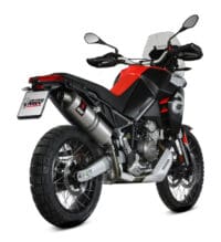 1116609-2-800Wx800H MIVV Dakar Slip-On Muffler Stainless Steel - Aprilia Tuareg 660