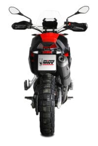 1116609-3-800Wx800H MIVV Dakar Slip-On Muffler Stainless Steel - Aprilia Tuareg 660