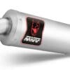 1116609-4-800Wx800H MIVV Dakar Slip-On Muffler Stainless Steel - Aprilia Tuareg 660