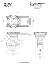 1118096-2-800Wx800H QUAD LOCK Mirror Smartphone Mount