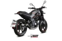 MIVV X-M1 Silencer complete - Benelli Leoncino 125