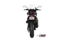 1119319001-4-800Wx800H MIVV Speed Edge Slip-On Muffler Black Stainless Steel/Carbon End-Cap - Harley Davidson Pan America