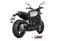 1119356-3-800Wx800H MIVV X-M1 Slip-On Muffler Stainless Steel - Benelli Leoncino 800