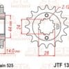 JT SPROCKETS Staal geluidsarm voortandwiel 1372 - 525