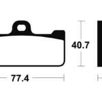 800Wx800H-1022580-1 TECNIUM Racing Remblokken - MCR195 Gesinterd metaal Carbon