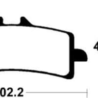 800Wx800H-1022604-1 TECNIUM Racing Remblokken - MCR401 Gesinterd metaal Carbon