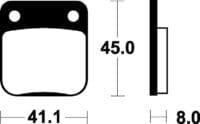 800Wx800H-1022686-1 TECNIUM Scooter Remblokken - ME36 Organisch