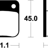 800Wx800H-1022686-1 TECNIUM Scooter Remblokken - ME36 Organisch