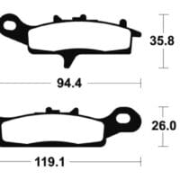 800Wx800H-1022876-1 TECNIUM MX/ATV Remblokken - MO298 Gesinterd metaal