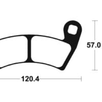 800Wx800H-1022901-1 TECNIUM MX/ATV Remblokken - MO397 Gesinterd metaal
