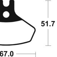 800Wx800H-1022906-1 TECNIUM MX/ATV Remblokken - MO407 Gesinterd metaal