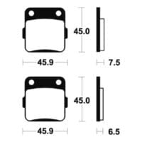 800Wx800H-1022916-1 TECNIUM MX/ATV Remblokken - MO62 Gesinterd metaal