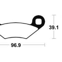 800Wx800H-1022927-1 TECNIUM MX/ATV Remblokken - MOA142 Gesinterd metaal