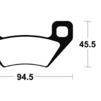800Wx800H-1022936-1 TECNIUM MX/ATV Remblokken - MOA322 Gesinterd metaal