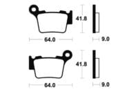 800Wx800H-1022976-1 TECNIUM Racing MX/ATV Remblokken - MOR291 Gesinterd metaal