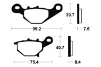 800Wx800H-1022986-1 TECNIUM Racing MX/ATV Remblokken - MOR320 Gesinterd metaal