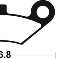 800Wx800H-1023014-1 TECNIUM Racing MX/ATV Remblokken - MOR414 Gesinterd metaal