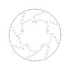 800Wx800H-1035411-2 BREMBO Serie Oro ronde vaste remschijf