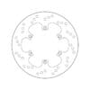 BREMBO Serie Oro ronde vaste remschijf