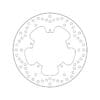 BREMBO Serie Oro ronde vaste remschijf