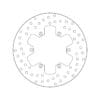 BREMBO Serie Oro ronde vaste remschijf