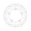 800Wx800H-1035537-2 BREMBO Serie Oro ronde vaste remschijf